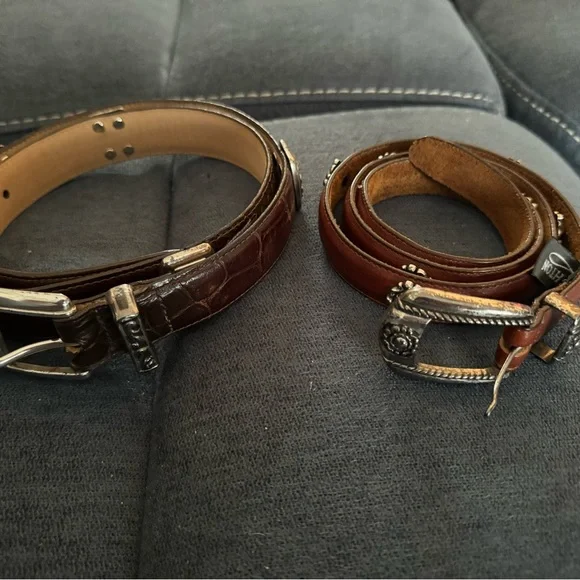 Brighton | Accessories | 2 Brighton Women Belts Length Of  display picture 1